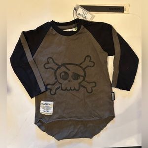 NWT Long Sleeve Skull Shirt